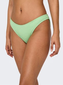 ONLY Bikinitrusser med rynkeeffekt -Patina Green - 15314261