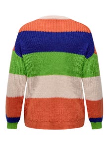 ONLY Pull-overs Col rond Plus -Birch - 15314277