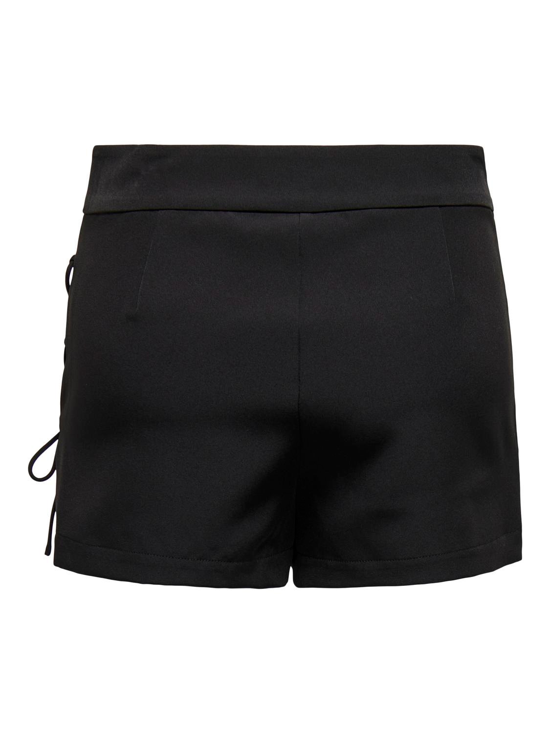 ONLY Mid waist Short skirt -Black - 15314319