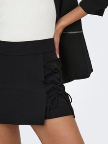 ONLY Mid waist Short skirt -Black - 15314319
