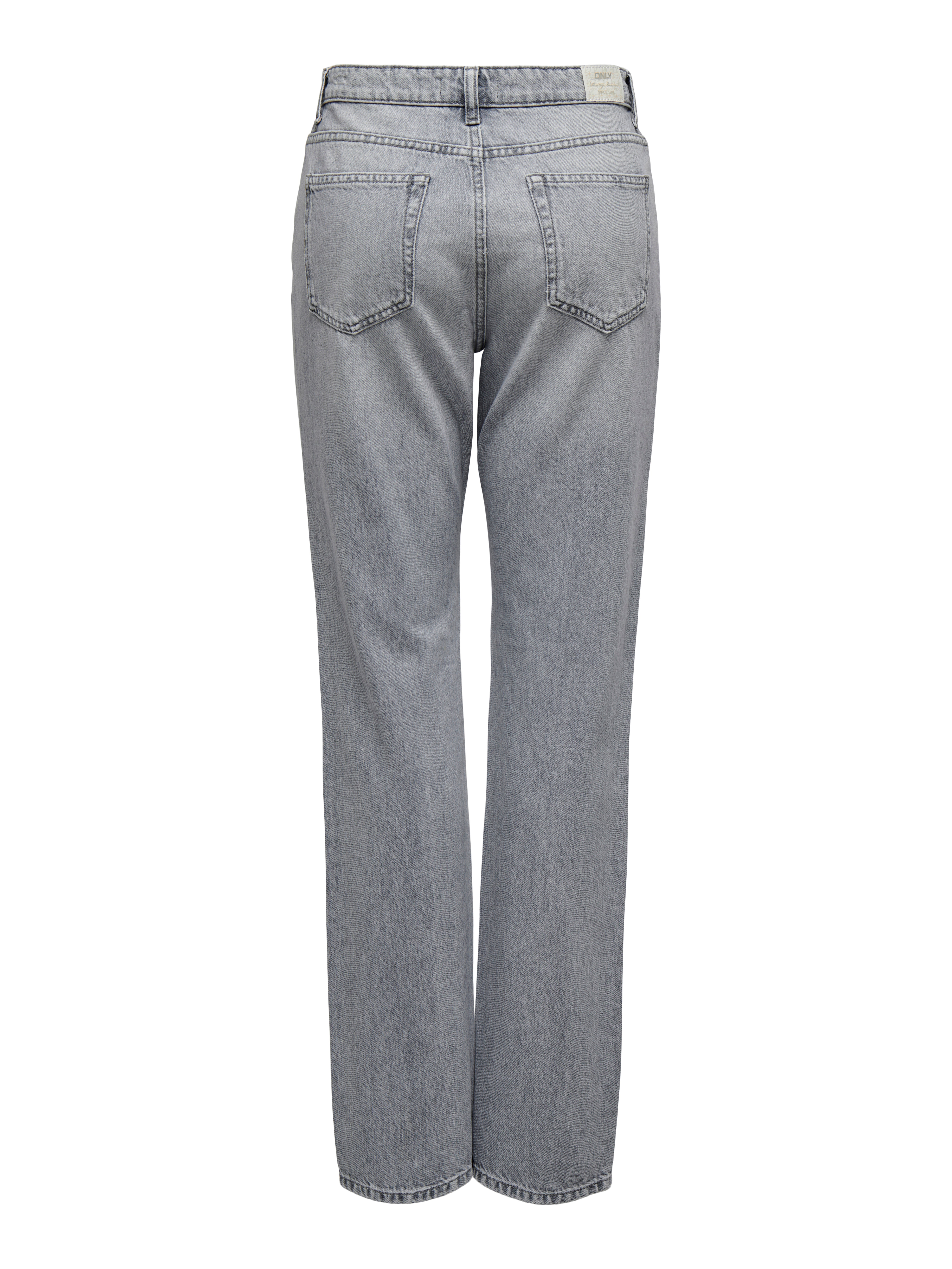 ONLJACI Mittlere Taille Gerade geschnitten Jeans | Mittelgrau | ONLY® 