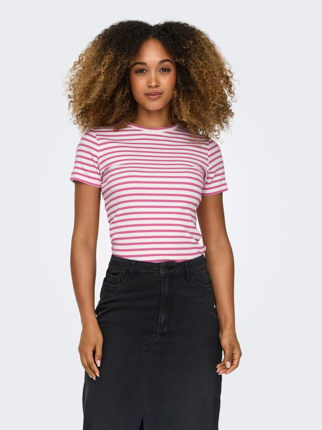 ONLY Tops Regular Fit Col rond - 15314449