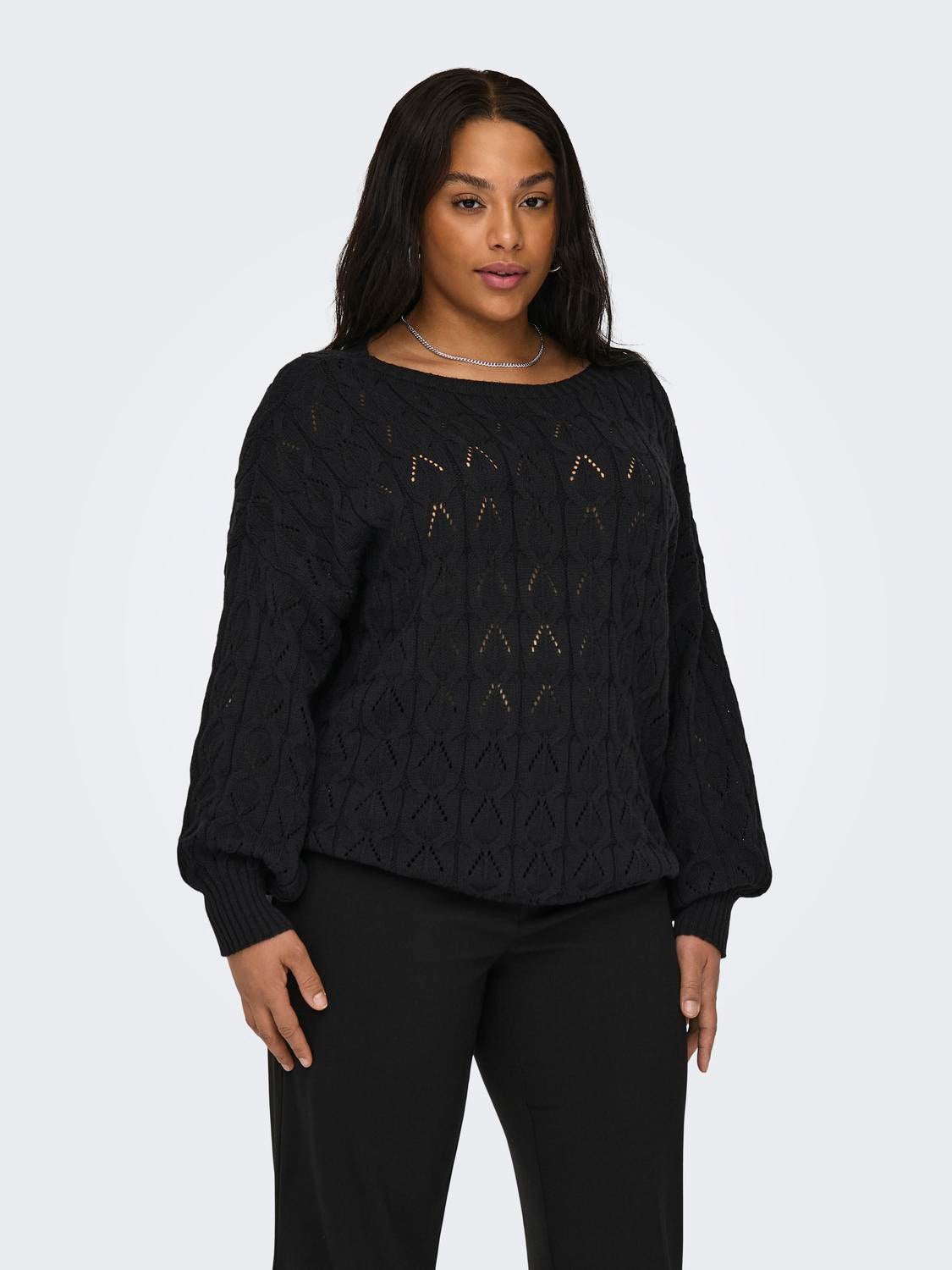 Plus size womens on sale knitwear