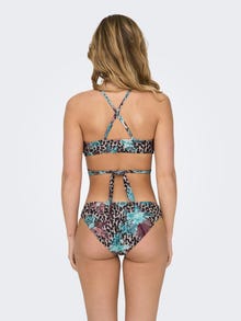 ONLY Leopard bikini-oberteil -Whisper Pink - 15314484