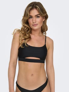 ONLY Bikini top with adjustable shoulder straps -Black - 15314503