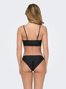 ONLY Solid color bikini briefs -Black - 15314508