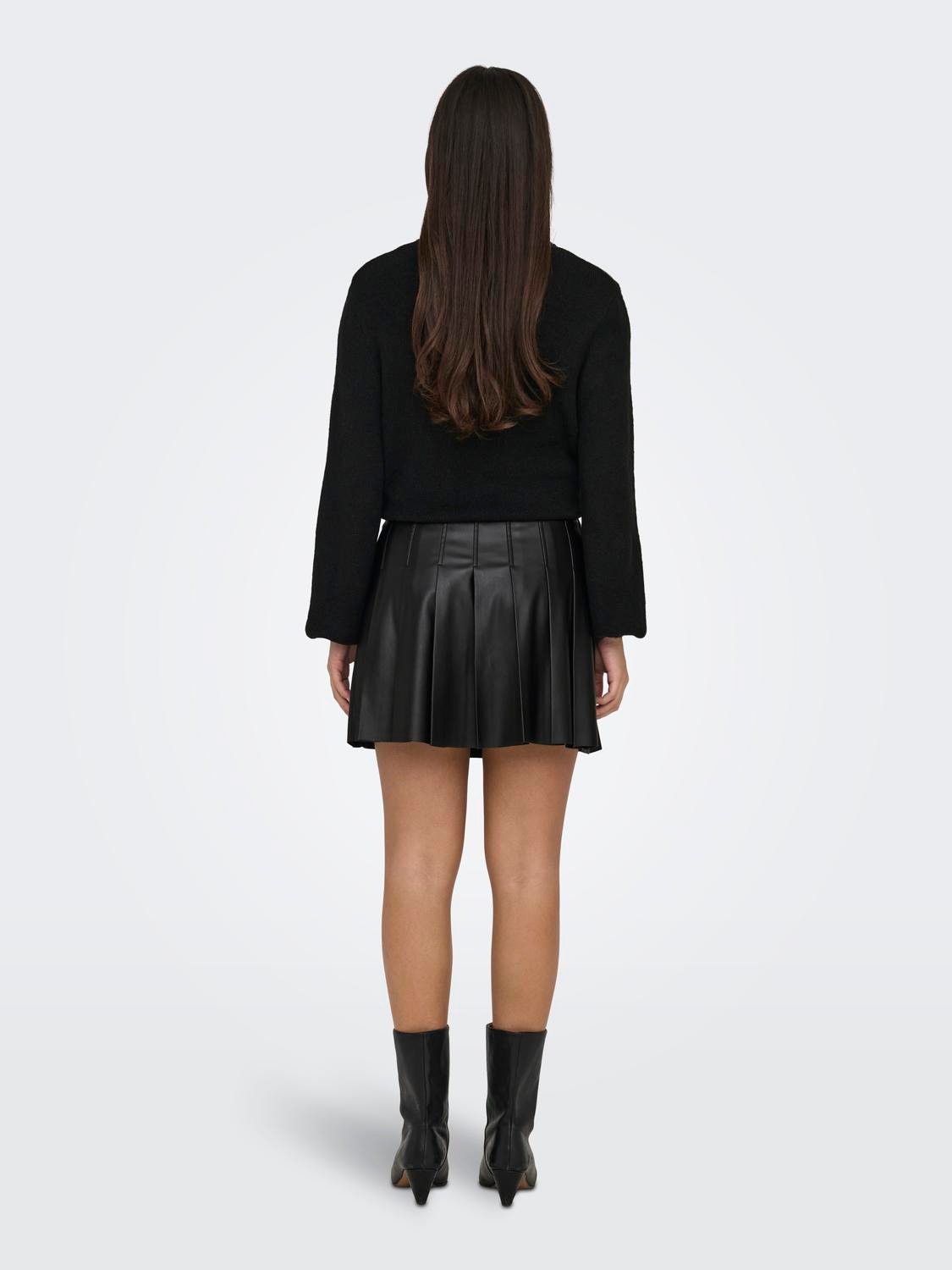 ONLY Mini high waist skirt -Black - 15314510