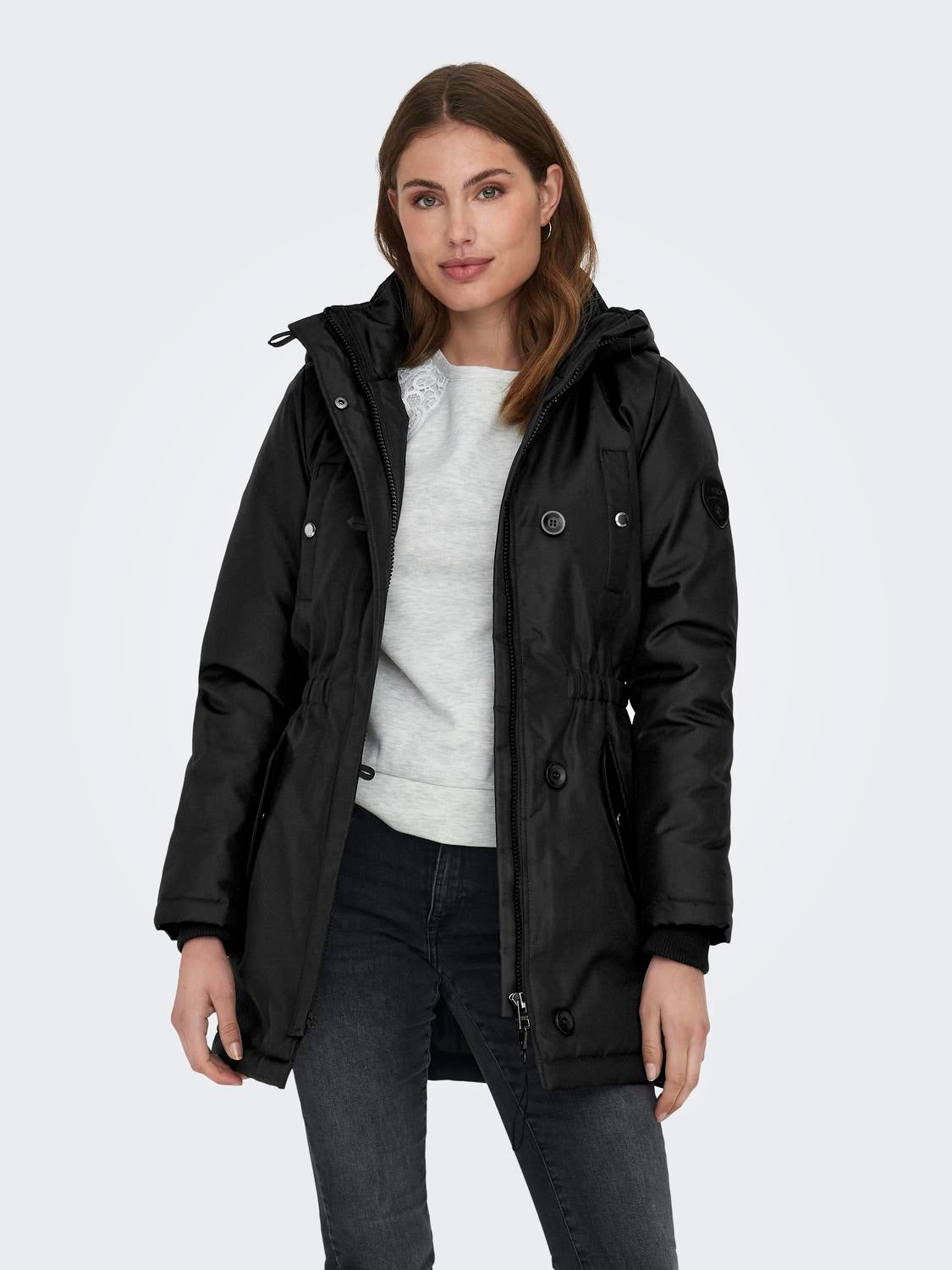 Hooded clearance parka jacket