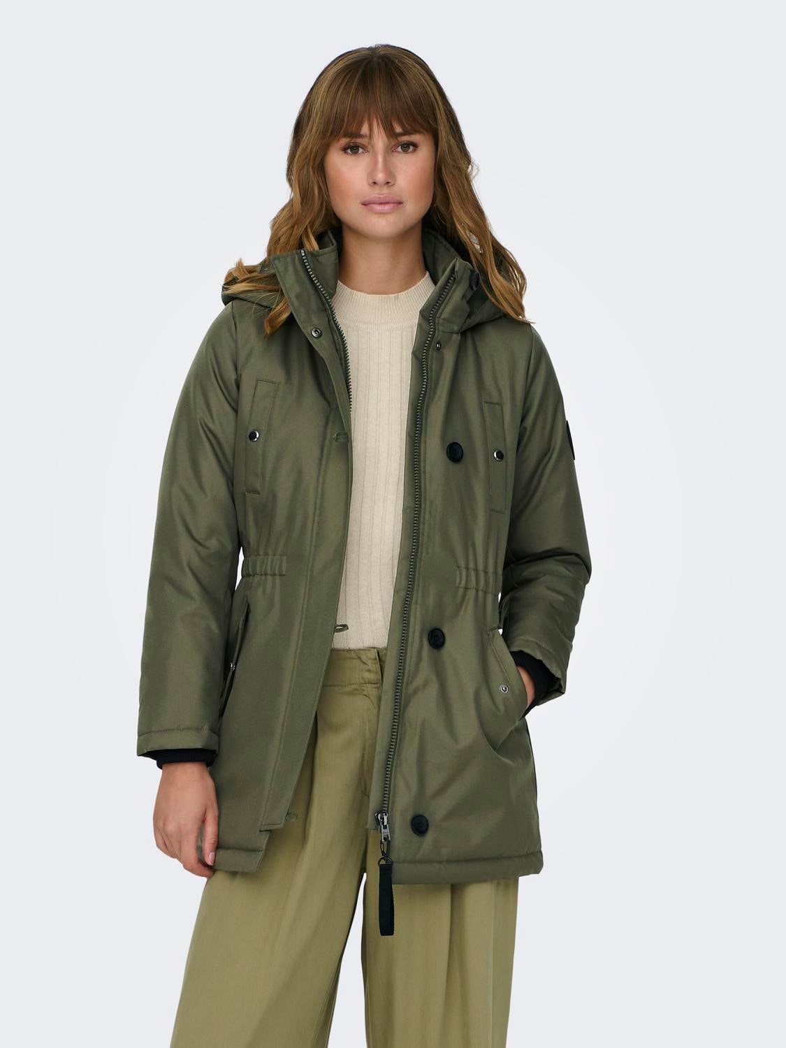 Onlmie Langer Parka