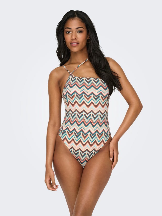 ONLY One-shoulder swimsuit - 15314573