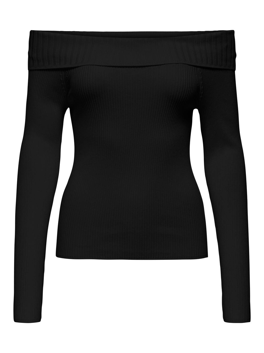 ONLY Nedhasad axel Pullover -Black - 15314603