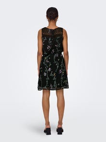ONLY Regular fit O-hals Korte jurk -Black - 15314620