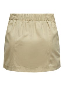 ONLY Minifalda Cintura media -Pale Khaki - 15314644