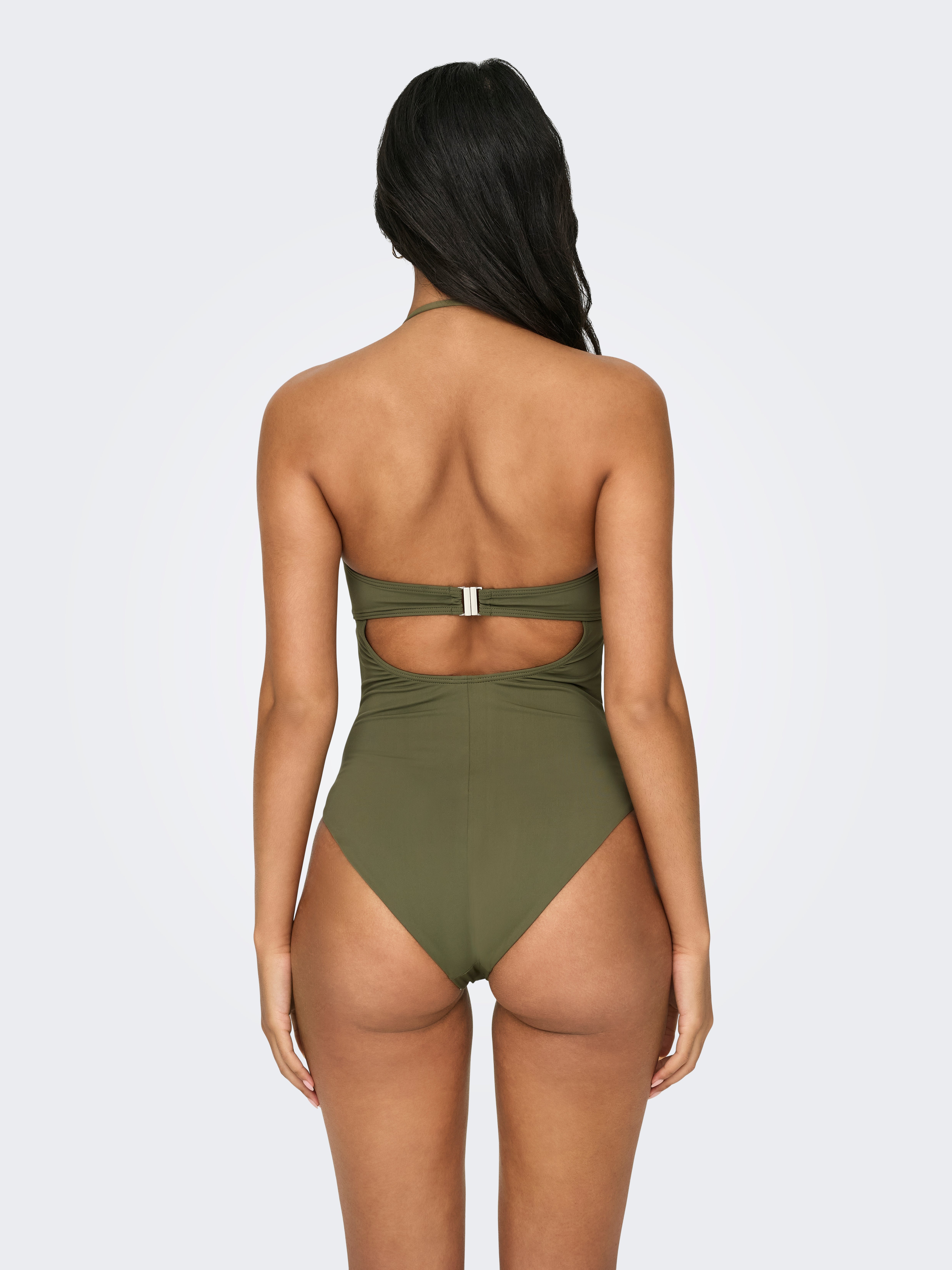 Detachable straps Swimwear Medium Green ONLY