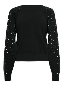 ONLY Pull-overs Col rond Poignets côtelés -Black - 15314736
