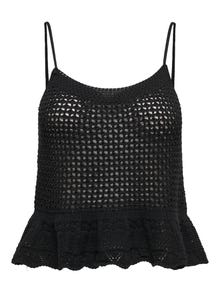 ONLY ONLMARY Pletený top -Black - 15314781