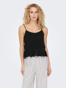 ONLY ONLMARY Pletený top -Black - 15314781