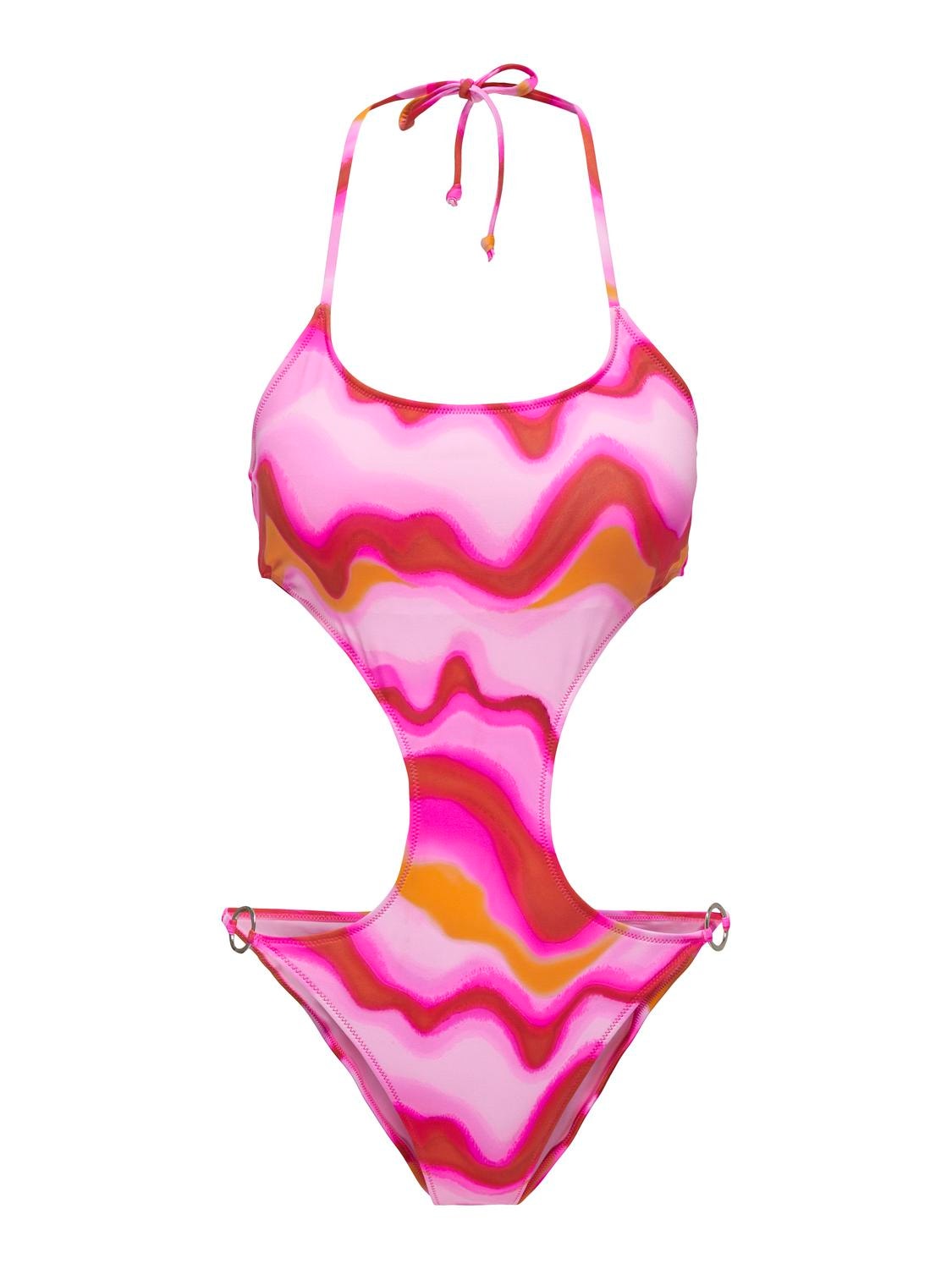 ONLY Elastyczny paski Stroje kąpielowe -Pink Lady - 15314833