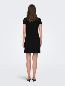 ONLY Regular fit V-Hals Zwangerschap Korte jurk -Black - 15314841