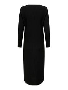 ONLY Mama o-hals midi kjole -Black - 15314947