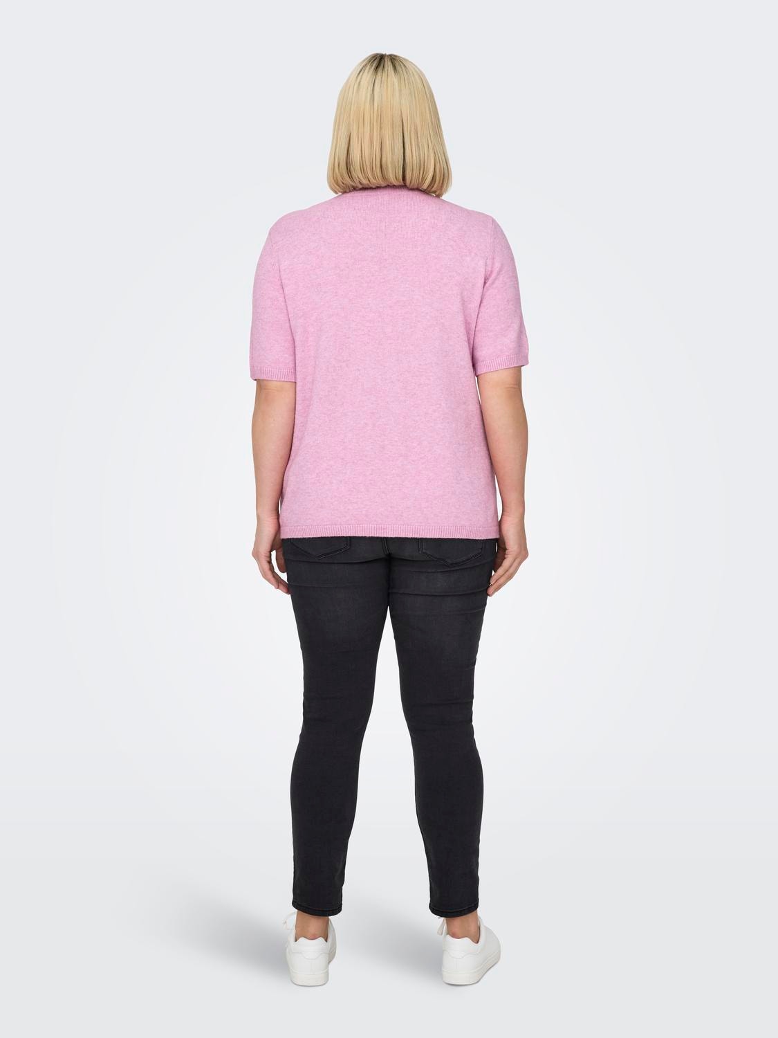 ONLY Pull-overs Col rond Plus -Strawberry Moon - 15314968