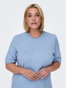 ONLY Curvy knitted top -Allure - 15314968
