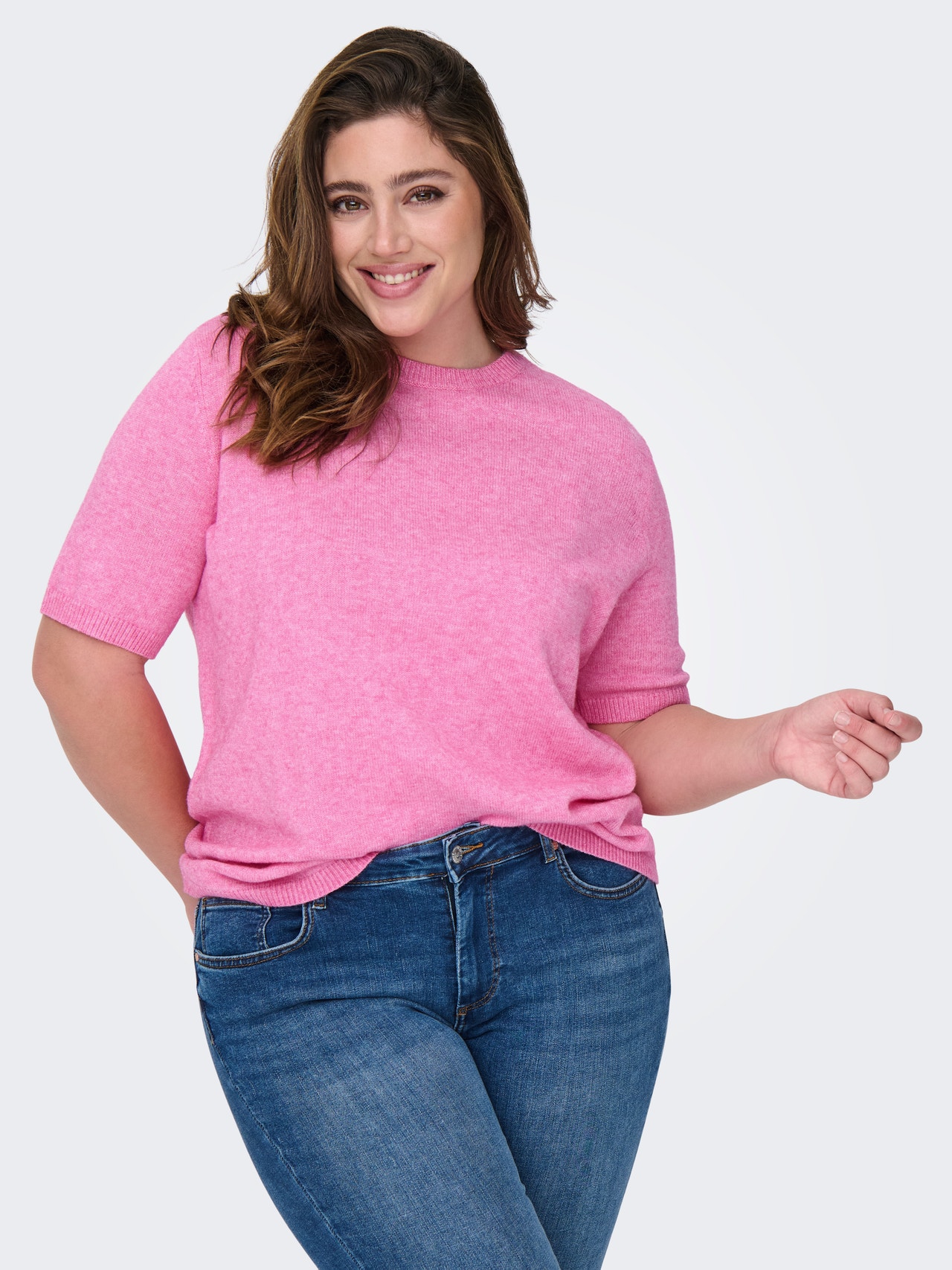 ONLY CARMARGARETA Top -Carmine Rose - 15314968