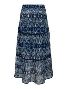 ONLY Long skirt -Forever Blue - 15314981