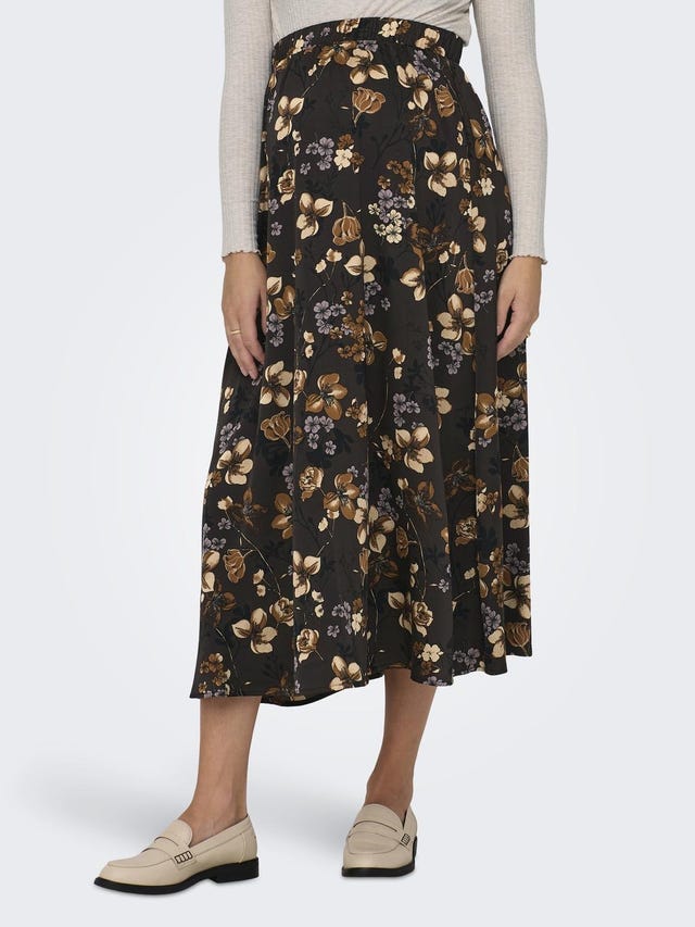 ONLY Mama Midi skirt with print - 15314983