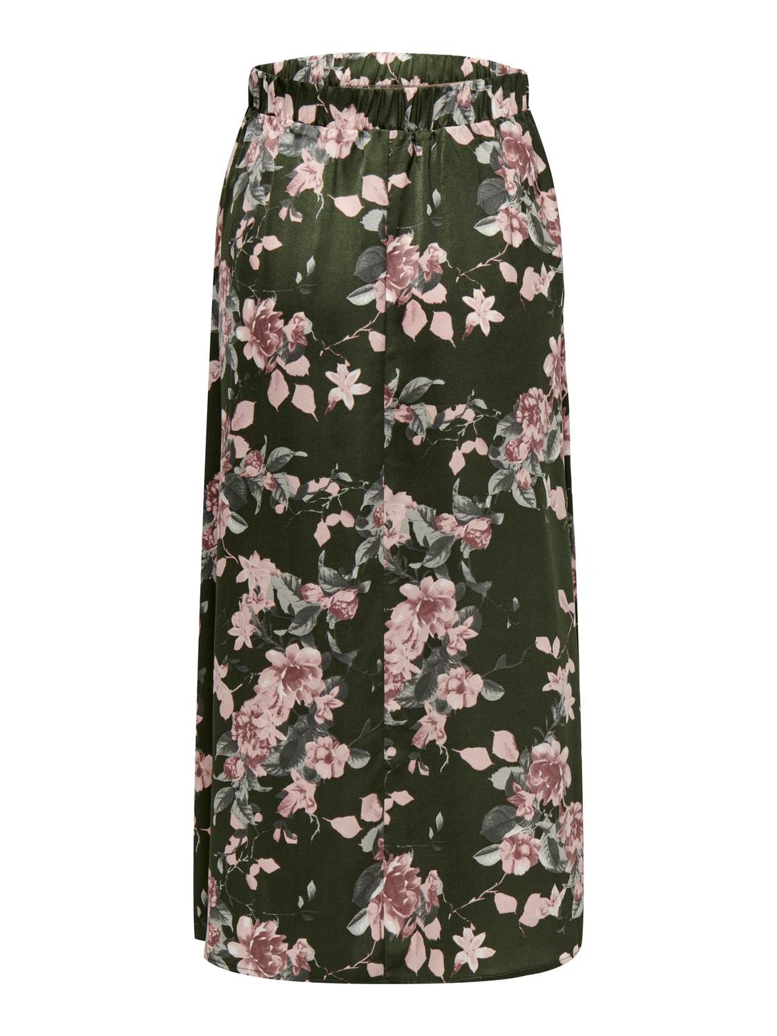 ONLY Mama Midi skirt with print -Rosin - 15314983