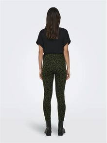 ONLY Regular Fit Maternity Leggings -Olive Green - 15315017