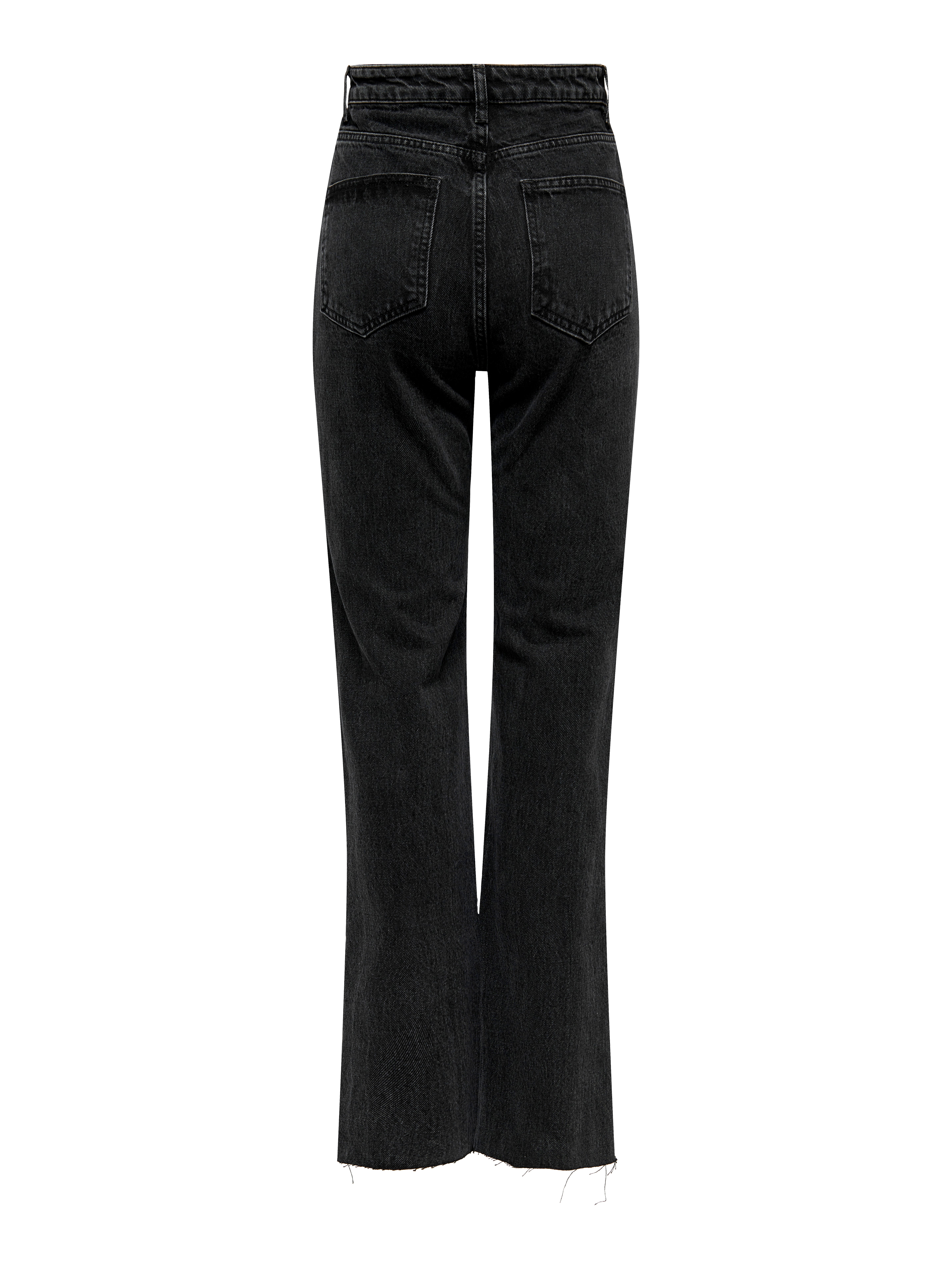 Thumbnail - Onlriley Hohe Taille Gerade Geschnitten Jeans