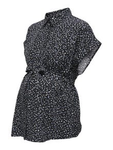 ONLY Tops Corte regular Cuello de camisa -Black - 15315038