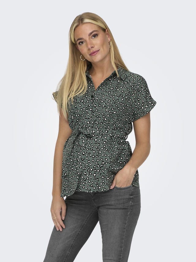 ONLY Regular fit Overhemd kraag Top - 15315038