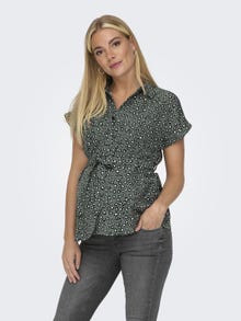 ONLY Tops Regular Fit Col chemise -Laurel Wreath - 15315038