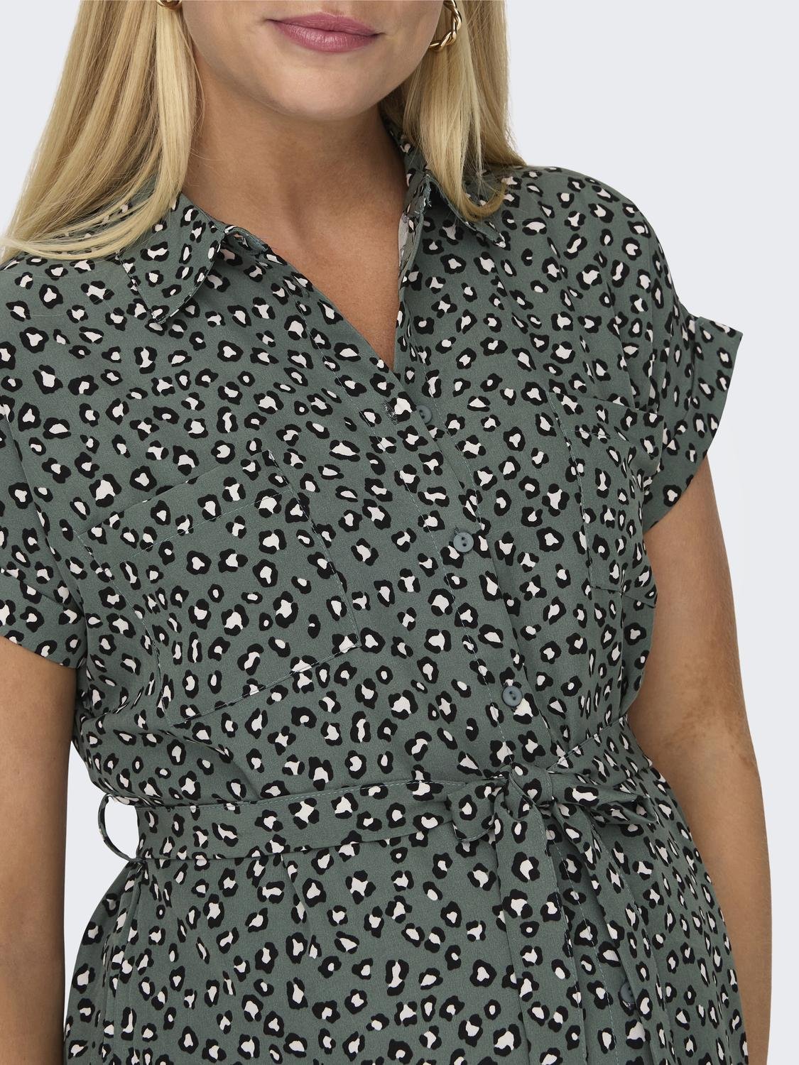 ONLY Tops Corte regular Cuello de camisa -Laurel Wreath - 15315038