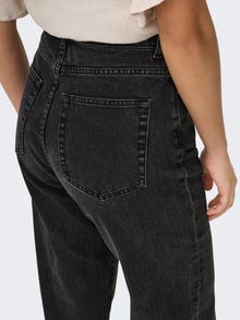 ONLY ONLSilje High Waist Wide Jeans -Washed Black - 15315083