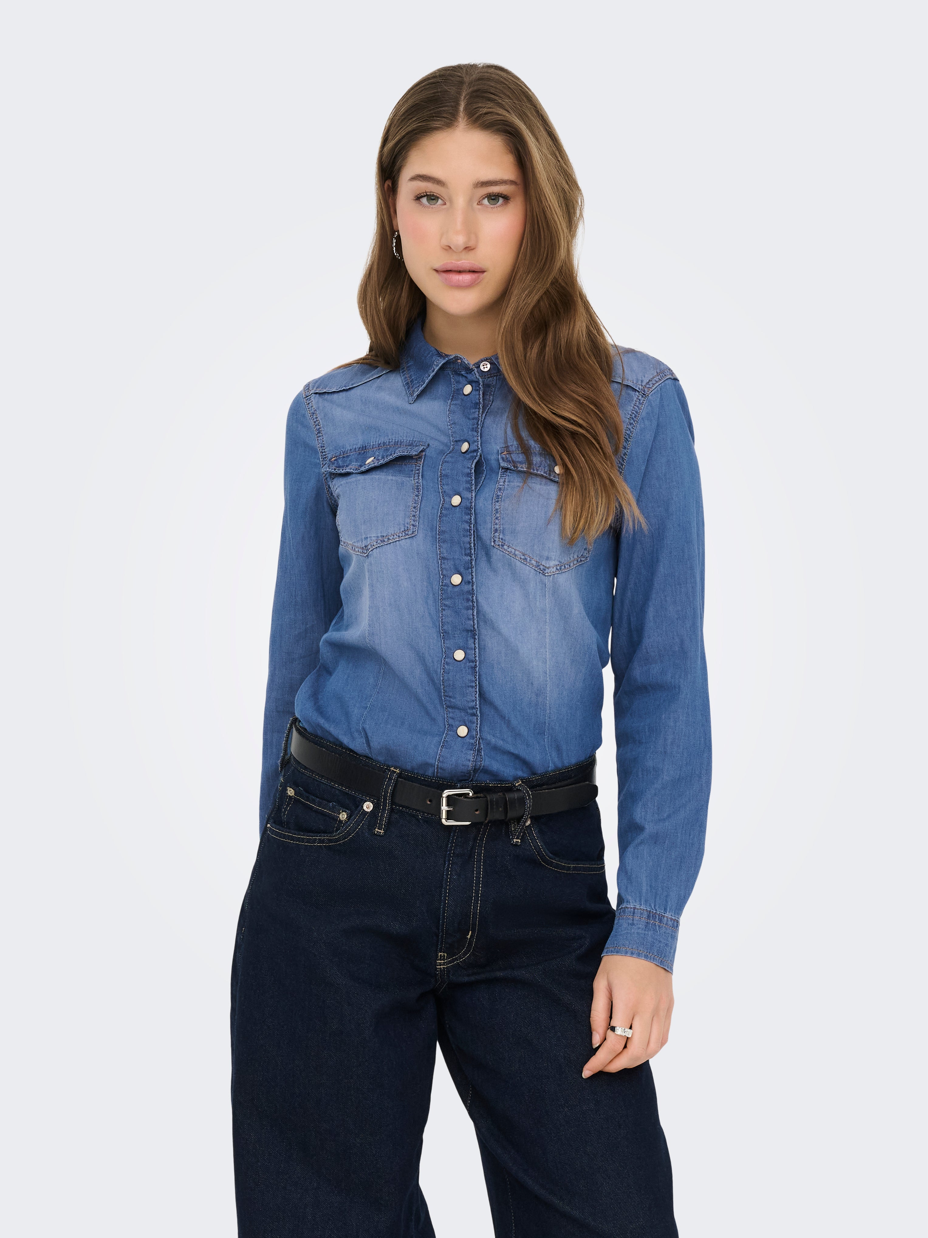 ONLALEXA Jeanshemd | Mittelblau | ONLY®