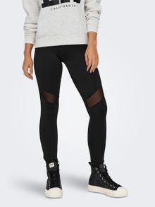ONLY Leggings Slim Fit Taille haute -Black - 15315264