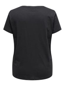 ONLY Curvy o-hals t-shirt -Phantom - 15315311