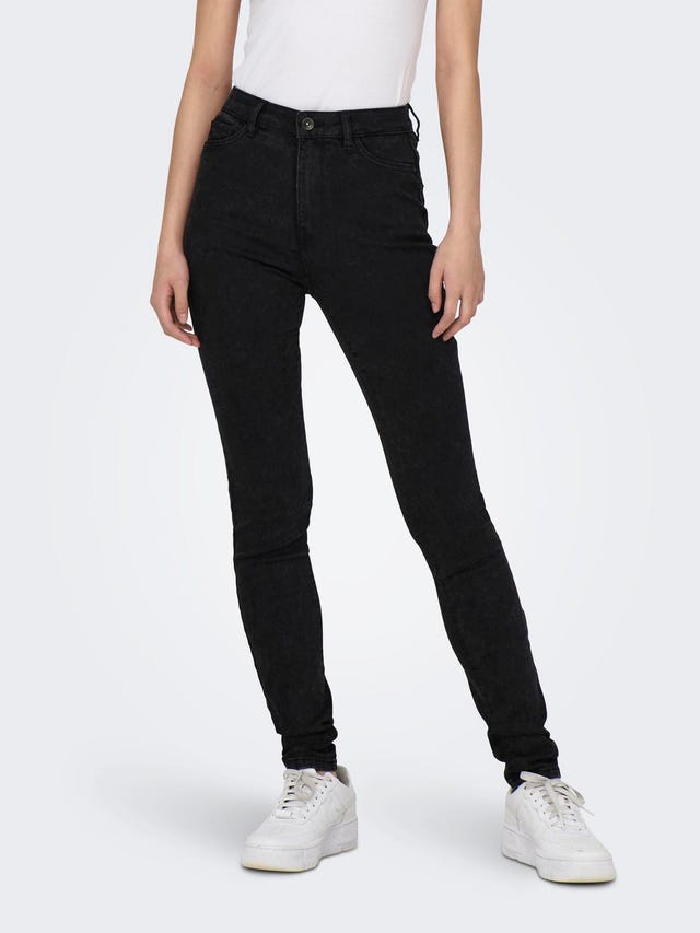 ONLY ONLROSE HIGH WAIST SKINNY JEANS - 15315352