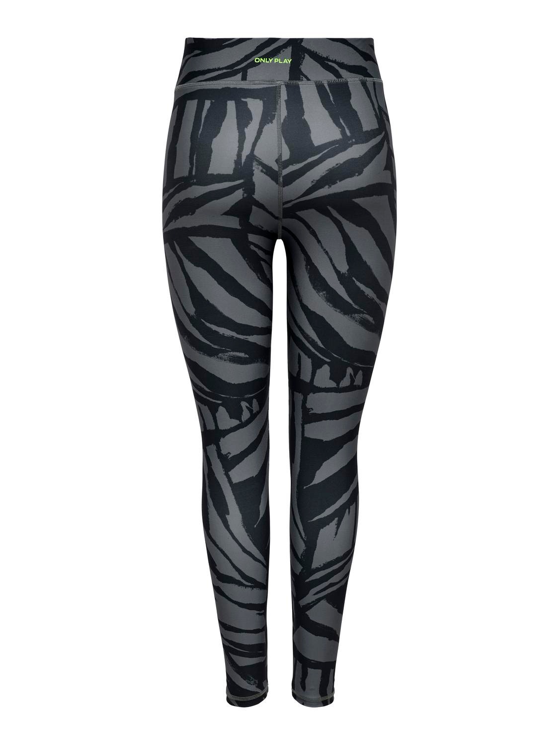 ONLY Sport leggings with high waist -Dark Shadow - 15315419