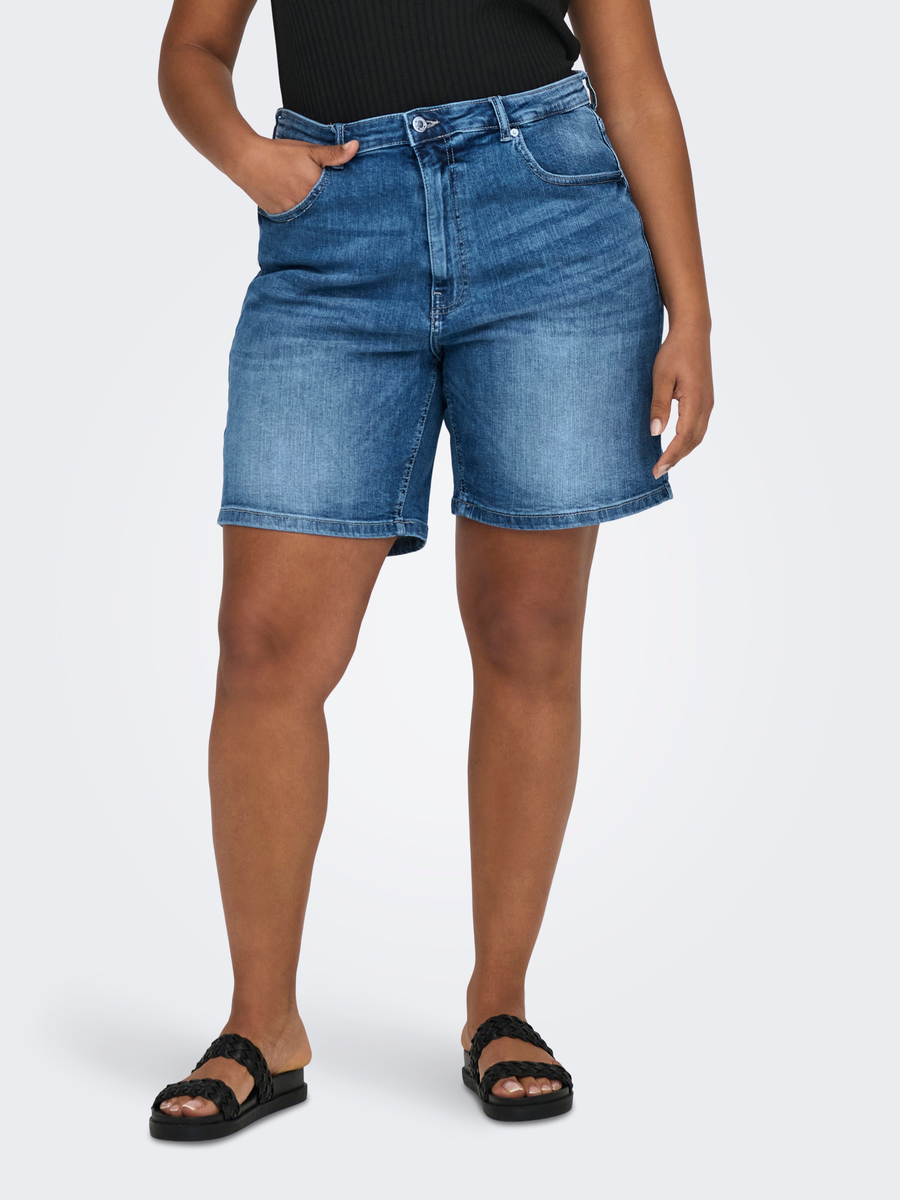 Carjuicyhwwideleg Hohe Taille Weiter Beinschnitt Shorts