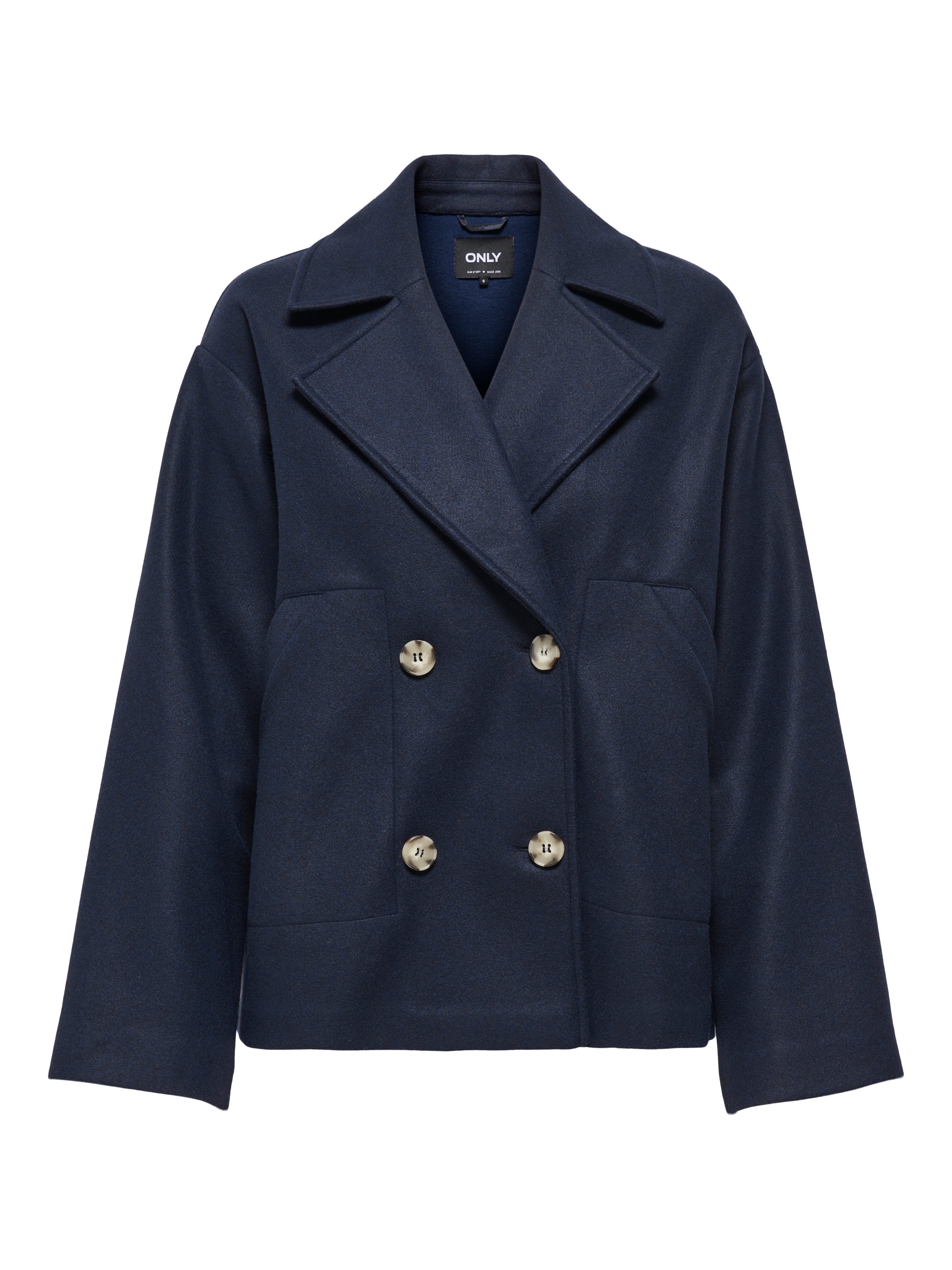 Chaqueta ONLY ONLNANCY - Básica Atemporal, Manga Larga, Bolsillos, Material Reciclado