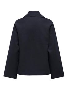 ONLY Blazer jacket with double buttons -Night Sky - 15315503
