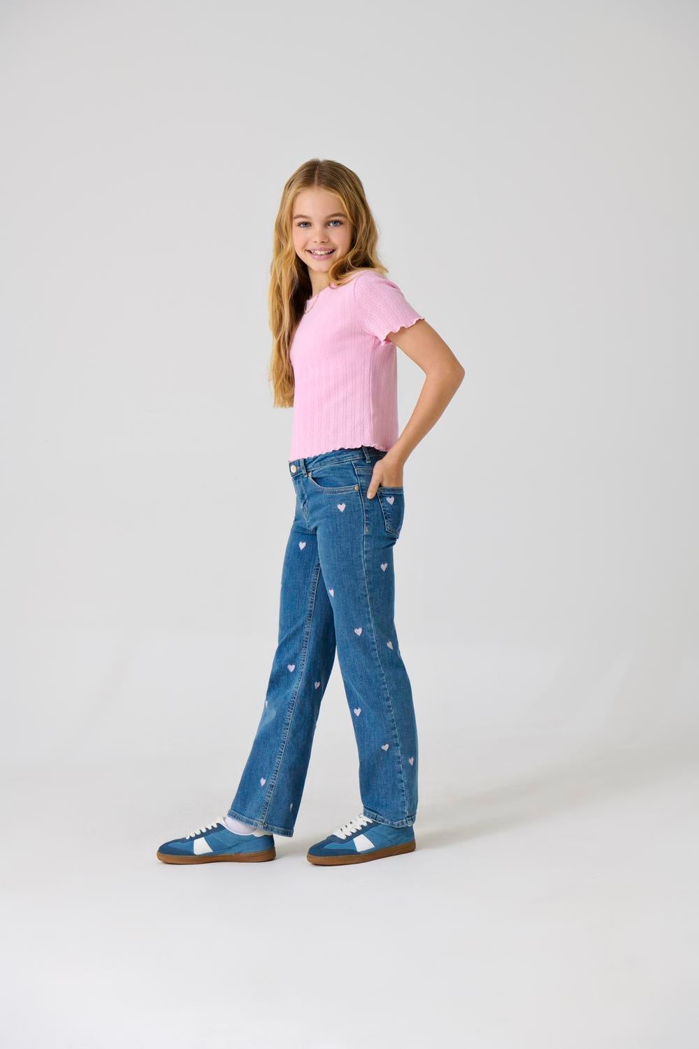 Kogjuicy Weiter Beinschnitt Jeans