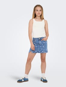 ONLY Lühike seelik -Light Medium Blue Denim - 15315609