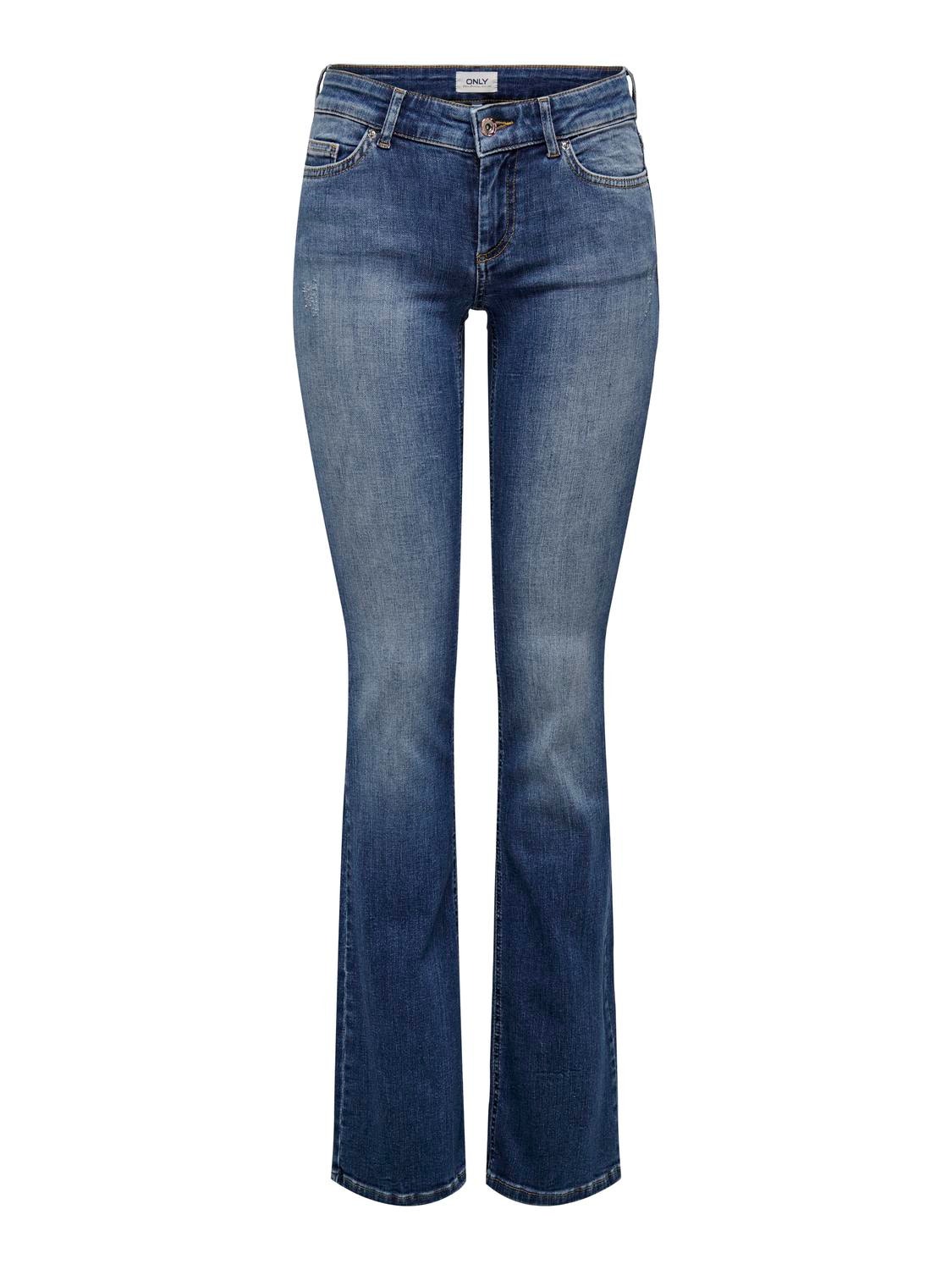 Flared Fit Low waist Jeans | Medium Blue | ONLY®