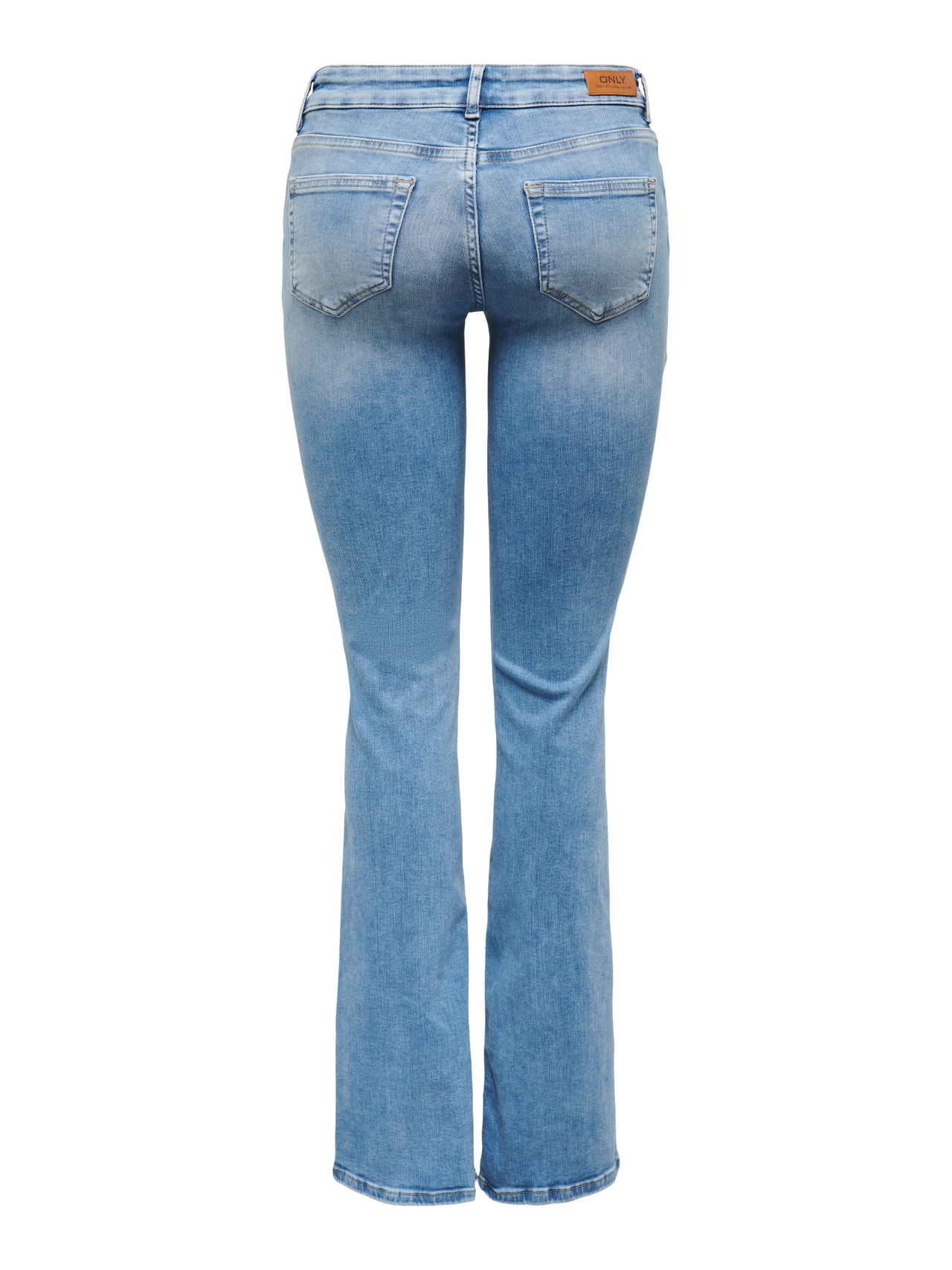 ONLY Dames Flared Fit Jeans, Special Bright Blue Denim, L / 30L ONLY Dames Flared Fit Jeans, Special Bright Blue Denim, L / 30L