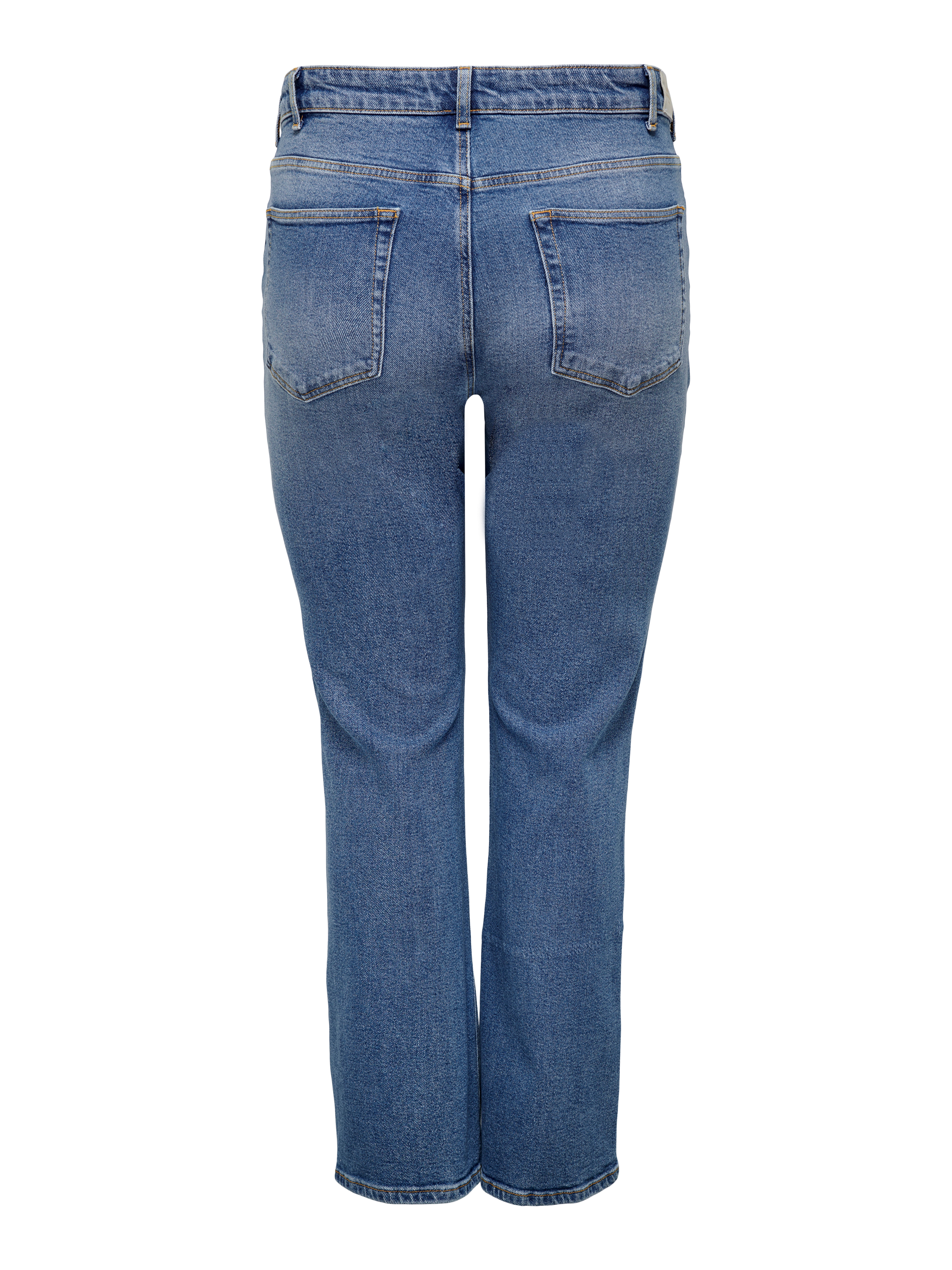 Thumbnail - Careverly Mittlere Taille Ausgestellt Jeans